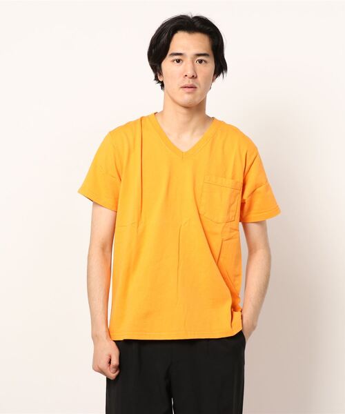 Goodwear(Since1983)(グッドウェア)の「【MADE IN USA】S/S V-NECK TEE /ショートスリーブVネックT SALE(Tシャツ/カットソー・メンズ・グレー/ブラウン/グリーン/ダークオリーブ/マスタード/レモンイエロー/イエロー/ブルーグラス/チェリーピンク/グリーン系その他/レッド/ピンク系その他/パープル系その他2・LARGE/MEDIUM/X-LARGE/SMALL)」の8枚目の写真