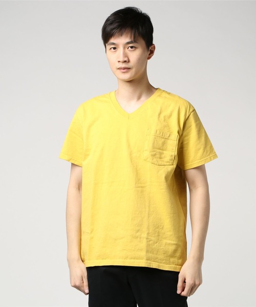 Goodwear(Since1983)(グッドウェア)の「【MADE IN USA】S/S V-NECK TEE /ショートスリーブVネックT SALE(Tシャツ/カットソー・メンズ・グレー/ブラウン/グリーン/ダークオリーブ/マスタード/レモンイエロー/イエロー/ブルーグラス/チェリーピンク/グリーン系その他/レッド/ピンク系その他/パープル系その他2・LARGE/MEDIUM/X-LARGE/SMALL)」の10枚目の写真