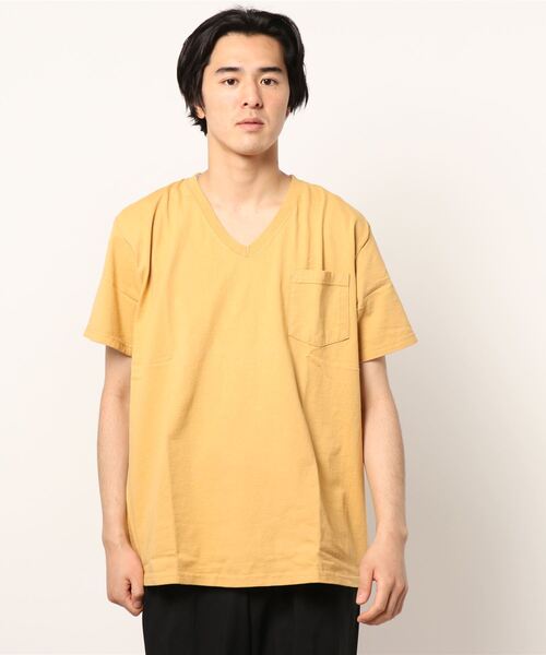 Goodwear(Since1983)(グッドウェア)の「【MADE IN USA】S/S V-NECK TEE /ショートスリーブVネックT SALE(Tシャツ/カットソー・メンズ・グレー/ブラウン/グリーン/ダークオリーブ/マスタード/レモンイエロー/イエロー/ブルーグラス/チェリーピンク/グリーン系その他/レッド/ピンク系その他/パープル系その他2・LARGE/MEDIUM/X-LARGE/SMALL)」の9枚目の写真