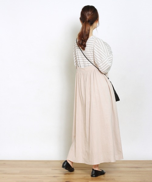 ワンピースリネンキャミワンピース ワンピース Crisp クリスプ のファッション