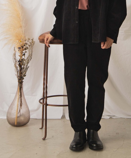 WEGO（ウィゴー）の「WEGO/コーデュロイシェフパンツ（スラックス・メンズ・ブラウン系その他/アイボリー/ブラック/ベージュ/ブルー系その他・MEDIUM/SMALL/LARGE）」の21枚目の写真