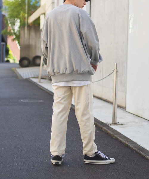 WEGO（ウィゴー）の「WEGO/コーデュロイシェフパンツ（スラックス・メンズ・ブラウン系その他/アイボリー/ブラック/ベージュ/ブルー系その他・MEDIUM/SMALL/LARGE）」の13枚目の写真