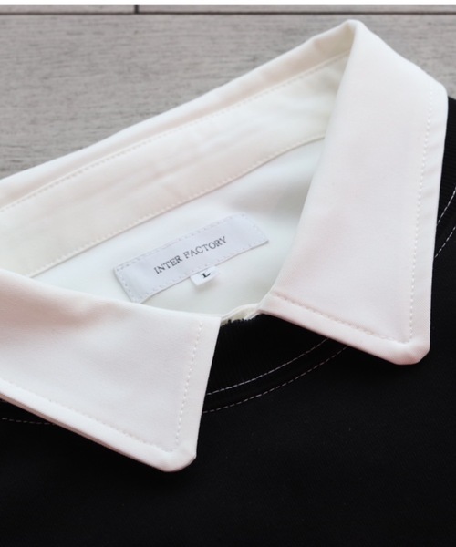 INTER FACTORY(インターファクトリー)の「ファッションインフルエンサー DAISUKE - スーパービッグダメージステッチスウェット made in INTER FACTORY(スウェット・メンズ・ブラック/ブルー/モカ・MEDIUM/LARGE)」の11枚目の写真