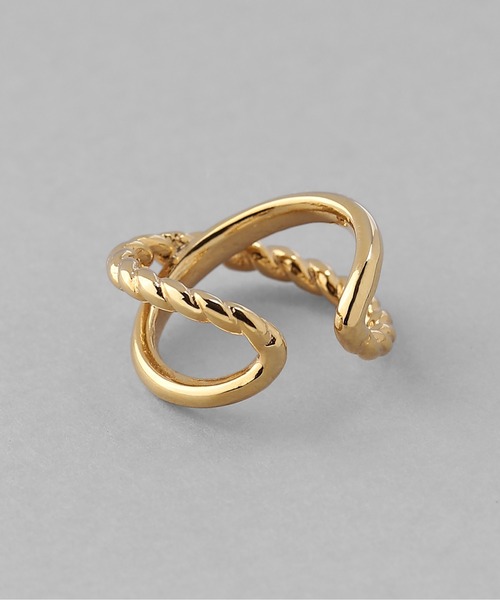 ANEMONE（アネモネ）の「クロスラインイヤーカフ（イヤーカフ・レディース・シルバー/ゴールド・FREE）」の7枚目の写真