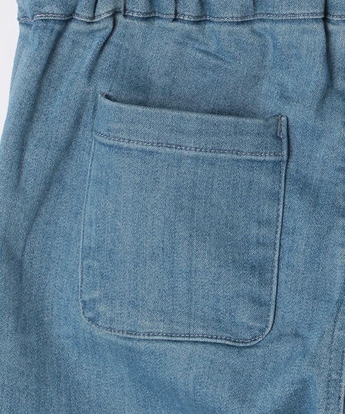 b・ROOM（ビールーム）の「フリルつきスキニーデニムストレッチパンツ【PTPR】（デニムパンツ・キッズ・サックスブルー・100cm/110cm/120cm/130cm/140cm）」の8枚目の写真