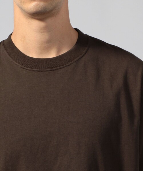TOMORROWLAND （トゥモローランド）の「fitfor BASIC HALF SLEEVE TEE コットン クルーネックプルオーバー（Tシャツ/カットソー・メンズ・ホワイト/ブラック/ダークブラウン/グリーン・M/L/XL/LL）」の22枚目の写真