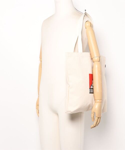 BEN DAVIS（ベンデイビス）の「《BEN DAVIS》PRINT　TOTE（トートバッグ・メンズ・レッド/カモフラージュ・FREE）」の4枚目の写真