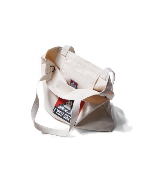 BEN DAVIS（ベンデイビス）の「《BEN DAVIS》PRINT　TOTE（トートバッグ・メンズ・レッド/カモフラージュ・FREE）」の6枚目の写真