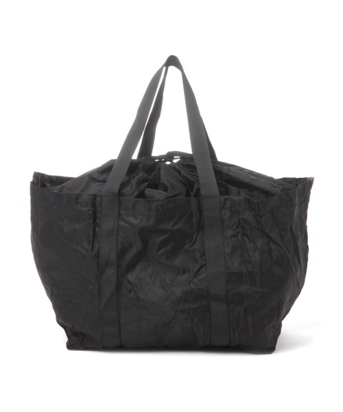 GLOBAL WORK（グローバルワーク）の「畳めるカゴエコバッグ【G.W.G.G.】/959090（エコバッグ/サブバッグ・レディース・ベージュ/グレー/ブラック/ライトグリーン・FREE）」の12枚目の写真