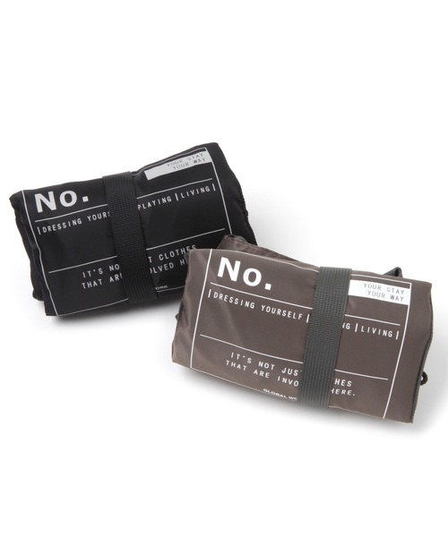 GLOBAL WORK（グローバルワーク）の「畳めるカゴエコバッグ【G.W.G.G.】/959090（エコバッグ/サブバッグ・レディース・ベージュ/グレー/ブラック/ライトグリーン・FREE）」の14枚目の写真