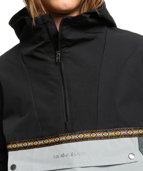 Quiksilver(クイックシルバー)の「POPOVER TRANSEASONAL/クイックシルバーアノラックジャケット(ブルゾン・メンズ・ブラック/ベージュ・MEDIUM/LARGE/X-LARGE)」の15枚目の写真