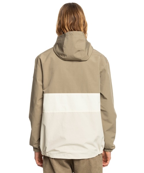 Quiksilver(クイックシルバー)の「POPOVER TRANSEASONAL/クイックシルバーアノラックジャケット(ブルゾン・メンズ・ブラック/ベージュ・MEDIUM/LARGE/X-LARGE)」の10枚目の写真