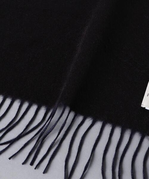 PIACENZA（ピアチェンツァ）の「【別注】＜PIACENZA（ピアチェンツァ）＞シルク/カシミヤ マフラー 30（ストール/ショール・レディース・ブラック/ベージュ/ライム/ライトピンク・FREE）」の6枚目の写真