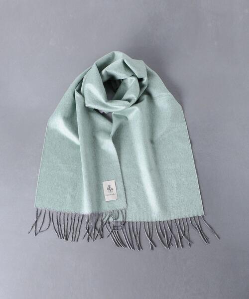 PIACENZA（ピアチェンツァ）の「【別注】＜PIACENZA（ピアチェンツァ）＞シルク/カシミヤ マフラー 30（ストール/ショール・レディース・ブラック/ベージュ/ライム/ライトピンク・FREE）」の12枚目の写真