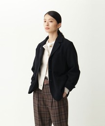 MHL. FELTED SHETLAND WOOL JKT/M/日本製 MHL.（エムエイチエル）の「FELTED SHETLAND WOOL（テーラード