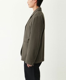 MHL. FELTED SHETLAND WOOL JKT/M/日本製 MHL.（エムエイチエル）の「FELTED SHETLAND WOOL（テーラード