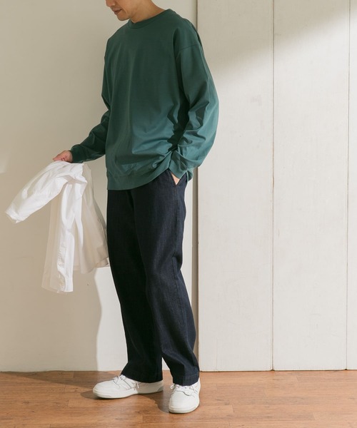 URBAN RESEARCH DOORS（アーバンリサーチドアーズ）の「ドレスポンチ ロングスリーブ プルオーバー（Tシャツ/カットソー・メンズ・ブラウン系その他/ブルー系その他/グレー系その他・40/38）」の5枚目の写真