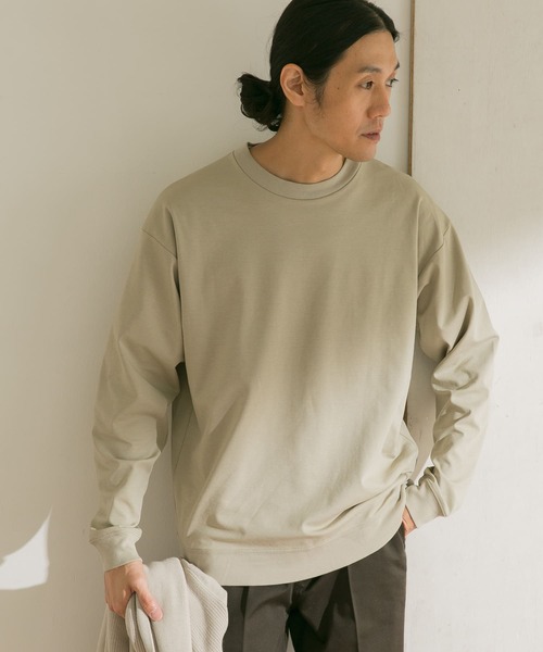 URBAN RESEARCH DOORS（アーバンリサーチドアーズ）の「ドレスポンチ ロングスリーブ プルオーバー（Tシャツ/カットソー・メンズ・ブラウン系その他/ブルー系その他/グレー系その他・40/38）」の10枚目の写真
