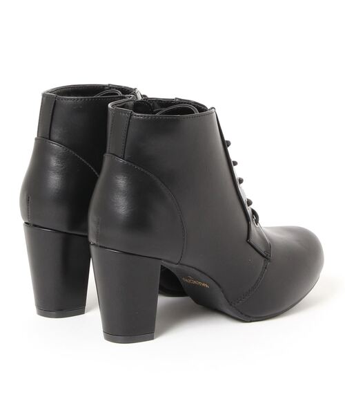 Zipper（ジッパー）の「【Zipper】<2021AW>防水仕様 ファスナー付きレースアップブーツ（ブーツ・レディース・ブラック・LL/L/S/M）」の3枚目の写真