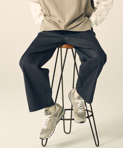 NEW BALANCE（ニューバランス）の「Met24 WIDE FIT Denim for women（デニムパンツ・レディース・インディゴブルー・MEDIUM/SMALL/LARGE）」の4枚目の写真