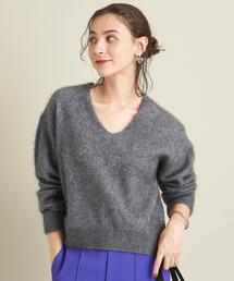 BEAUTY&YOUTH UNITED ARROWS | BY ヘアリーVネックニットプルオーバー 21FW ∴(ニット/セーター)