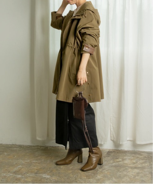 RANDA（ランダ）の「オーバーサイズマウンテンパーカー（マウンテンパーカー・レディース・ベージュ/カーキ/アイボリー・FREE）」の22枚目の写真