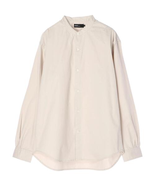 CRAFT STANDARD BOUTIQUE（クラフトスタンダードブティック）の「バイオバンドカラーシャツ　＊（シャツ/ブラウス・メンズ・チャコールグレー/ベージュ/グリーン/アイボリー・LL/M/L）」の11枚目の写真