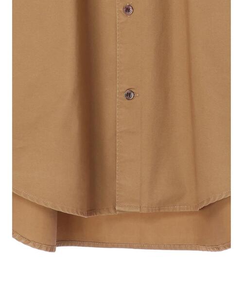 CRAFT STANDARD BOUTIQUE（クラフトスタンダードブティック）の「バイオバンドカラーシャツ　＊（シャツ/ブラウス・メンズ・チャコールグレー/ベージュ/グリーン/アイボリー・LL/M/L）」の19枚目の写真