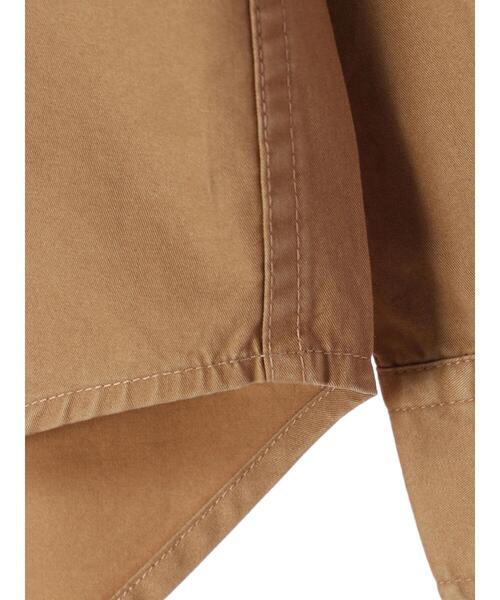 CRAFT STANDARD BOUTIQUE（クラフトスタンダードブティック）の「バイオバンドカラーシャツ　＊（シャツ/ブラウス・メンズ・チャコールグレー/ベージュ/グリーン/アイボリー・LL/M/L）」の22枚目の写真