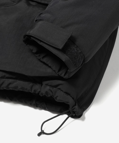 MR.OLIVE（ミスターオリーブ）の「MR.OLIVE ミスターオリーブ / WATER PROOF GROSGRAIN CLOTH / ACTIVITY DOWN JACKET ウォータープルーフ グログランクロス / アクティブ ダウンジャケット 撥水 防水 / M-023143（ダウンジャケット/コート・メンズ・ブラック/カーキ・SMALL/MEDIUM/LARGE）」の9枚目の写真