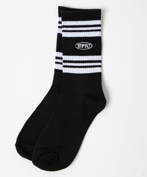 WEGO(ウィゴー)の「WEGO/EPICロゴラインソックス(ソックス/靴下・レディース・ホワイト/ブラック/レッド/グリーン/ブルー/オレンジ・23-25cm)」の16枚目の写真