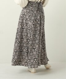 RAY CASSIN | ダマスクバックレースアップスカート(スカート)