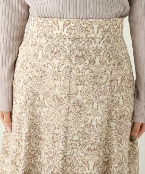 RAY CASSIN（レイカズン）の「ダマスクバックレースアップスカート（スカート・レディース・ブラック/キナリ/ブルー・FREE）」の10枚目の写真