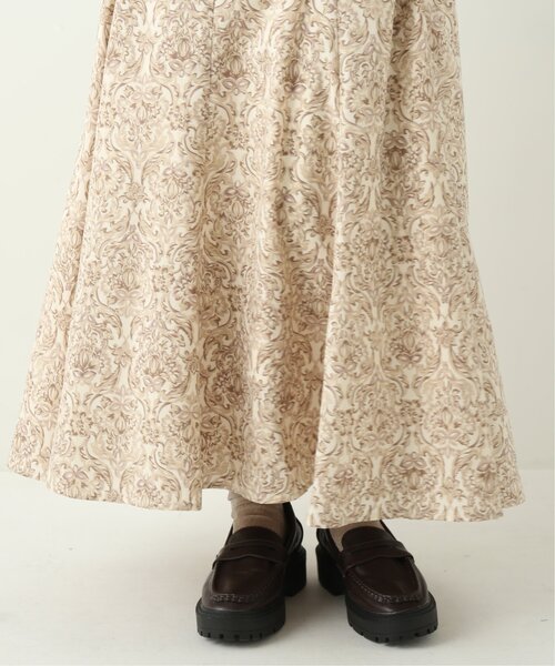 RAY CASSIN（レイカズン）の「ダマスクバックレースアップスカート（スカート・レディース・ブラック/キナリ/ブルー・FREE）」の11枚目の写真