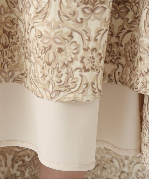 RAY CASSIN（レイカズン）の「ダマスクバックレースアップスカート（スカート・レディース・ブラック/キナリ/ブルー・FREE）」の12枚目の写真