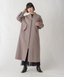 La SRIC | La SRIC / リブカラーロングCT(その他アウター)