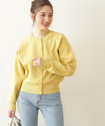 N.（N. Natural Beauty Basic） | 【追加生産】◆ドットボタン総針フォルムカーディガン(カーディガン/ボレロ)