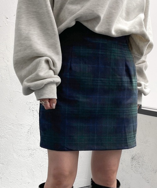 apres jour mignon(アプレジュールミニョン)の「アソートミニスカート【ZOZOTOWN限定アイテム】(スカート・レディース・その他/グリーン系その他/ブラック系その他/ブラック・X-LARGE/フリー)」の1枚目の写真