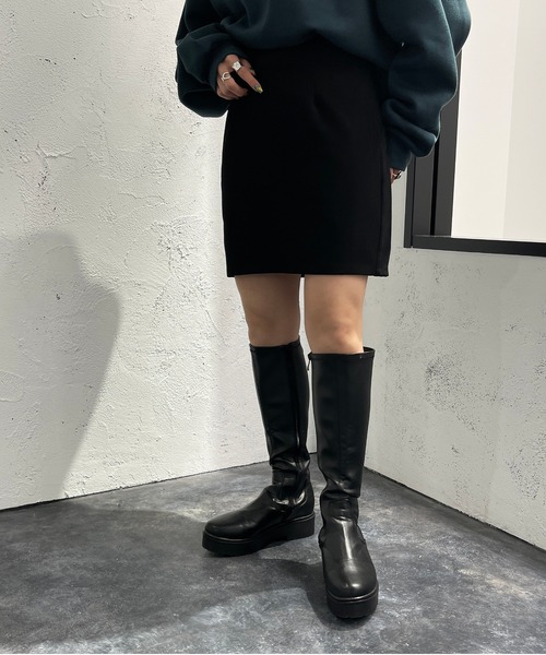 apres jour mignon(アプレジュールミニョン)の「アソートミニスカート【ZOZOTOWN限定アイテム】(スカート・レディース・その他/グリーン系その他/ブラック系その他/ブラック・X-LARGE/フリー)」の2枚目の写真