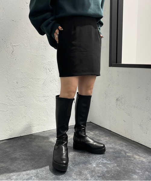 apres jour mignon(アプレジュールミニョン)の「アソートミニスカート【ZOZOTOWN限定アイテム】(スカート・レディース・その他/グリーン系その他/ブラック系その他/ブラック・X-LARGE/フリー)」の9枚目の写真