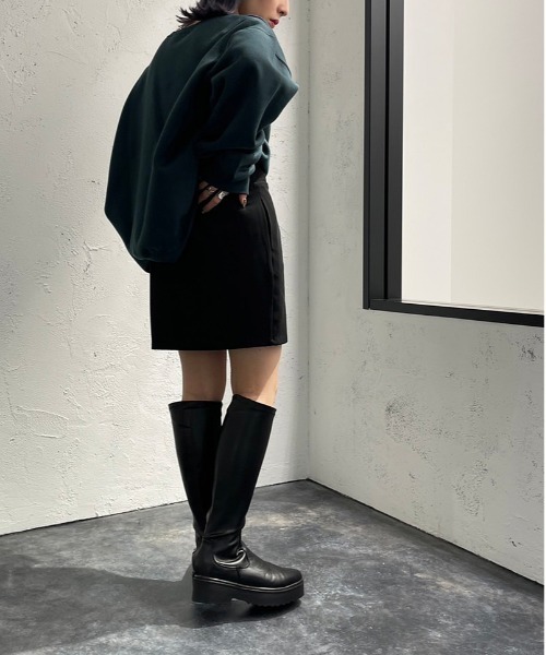 apres jour mignon(アプレジュールミニョン)の「アソートミニスカート【ZOZOTOWN限定アイテム】(スカート・レディース・その他/グリーン系その他/ブラック系その他/ブラック・X-LARGE/フリー)」の14枚目の写真