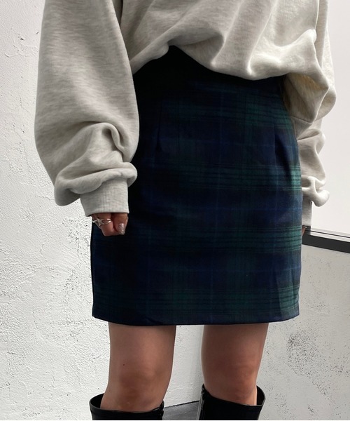 apres jour mignon(アプレジュールミニョン)の「アソートミニスカート【ZOZOTOWN限定アイテム】(スカート・レディース・その他/グリーン系その他/ブラック系その他/ブラック・X-LARGE/フリー)」の5枚目の写真