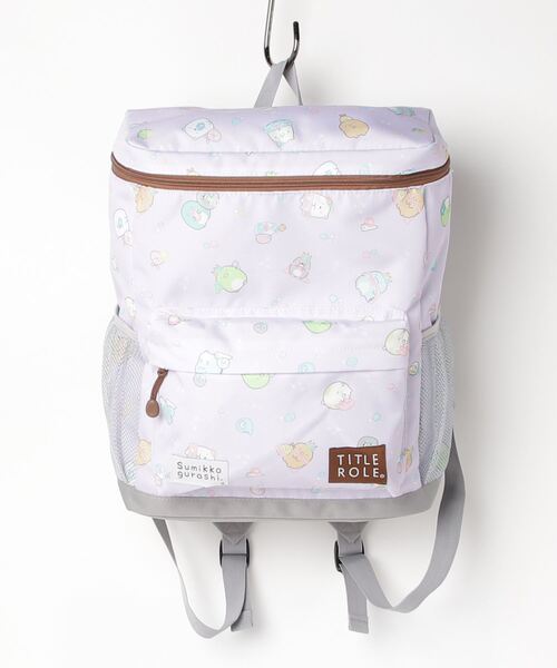 atmos pink（アトモスピンク）の「すみっコぐらし / JUNIOR BOX DAY PACK with PC CASE ジュニアボックス デイパック PCケース（バックパック/リュック・キッズ・ホワイト/パープル/ピンク/ライム/ラベンダー/ブルー・FREE）」の5枚目の写真