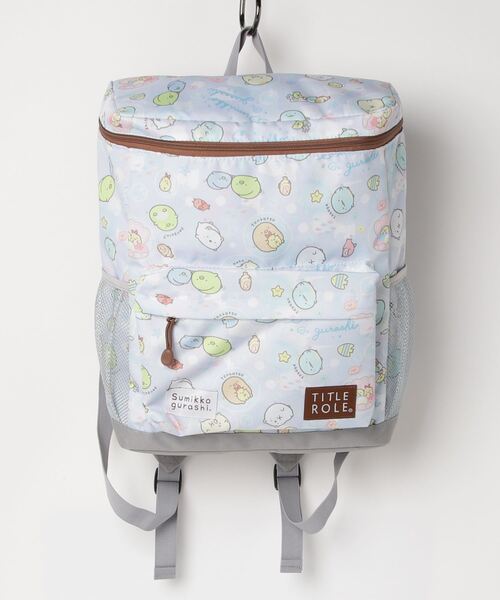 atmos pink（アトモスピンク）の「すみっコぐらし / JUNIOR BOX DAY PACK with PC CASE ジュニアボックス デイパック PCケース（バックパック/リュック・キッズ・ホワイト/パープル/ピンク/ライム/ラベンダー/ブルー・FREE）」の4枚目の写真