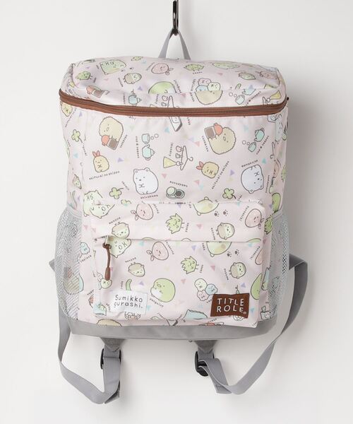 atmos pink（アトモスピンク）の「すみっコぐらし / JUNIOR BOX DAY PACK with PC CASE ジュニアボックス デイパック PCケース（バックパック/リュック・キッズ・ホワイト/パープル/ピンク/ライム/ラベンダー/ブルー・FREE）」の6枚目の写真