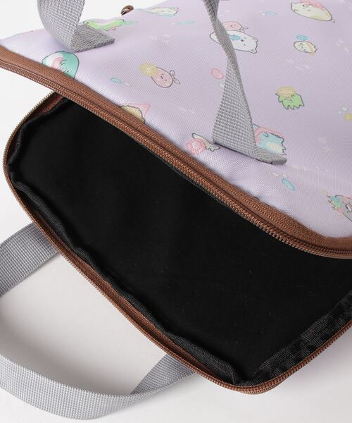 atmos pink（アトモスピンク）の「すみっコぐらし / JUNIOR BOX DAY PACK with PC CASE ジュニアボックス デイパック PCケース（バックパック/リュック・キッズ・ホワイト/パープル/ピンク/ライム/ラベンダー/ブルー・FREE）」の11枚目の写真