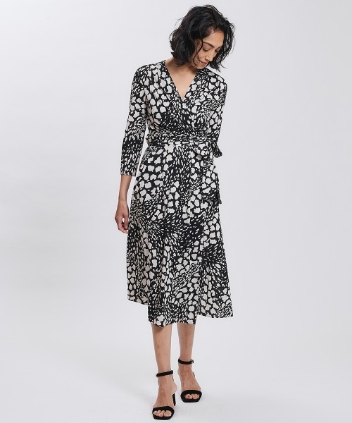 M新品即決 Corcovado カシュクール ミディ丈ワンピース 美品 ひざ丈ワンピース ワンピースm Www Marengoef Com