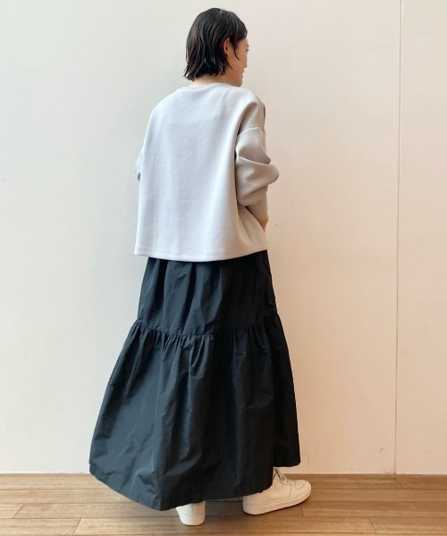 BEARDSLEY（ビアズリー）の「1段ティアードのタフタギャザースカート