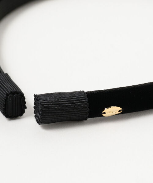 IRIS47（イリスフォーセブン）の「IRIS47 / メヌエット カチューシャ（カチューシャ・レディース・ブラック・ONE SIZE）」の3枚目の写真