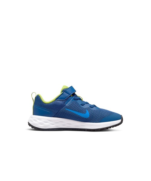 NIKE(ナイキ)の「ナイキ レボリューション 6 キッズシューズ / Nike Revolution 6 Little Kids' Shoes(スニーカー・キッズ・ブラック/ブルー系その他/レッド/ホワイト/ブルー系その他2/アイボリー・20.5/20/16.5/17.5/17/18.5/18/19.5/19/21.5/21/22)」の10枚目の写真